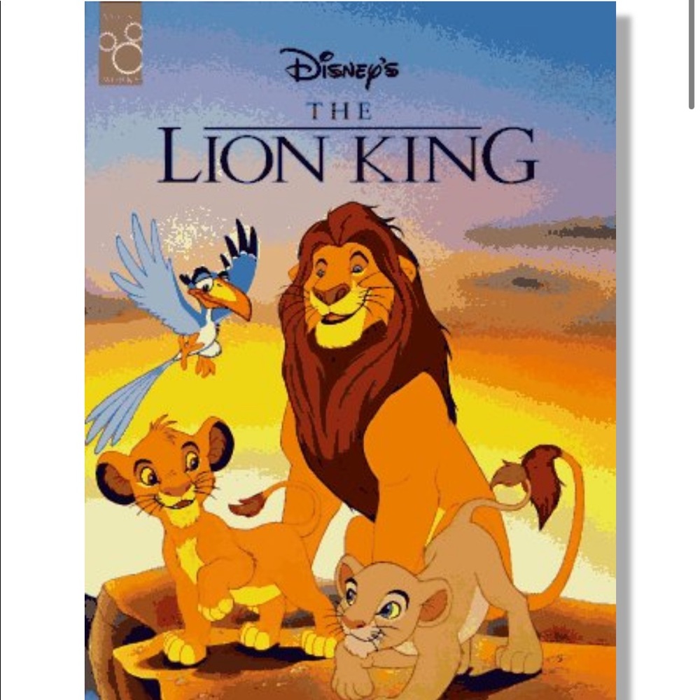 🌻4/$20 Disney’s The Lion King Book